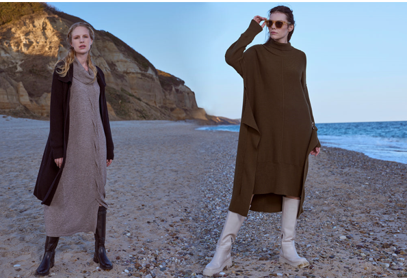 Her durum ve ortama uygun triko elbise kombinleri yapmak mümkündür. Sneaker ve sırt çantası ile kombinleyip spor şıklığı yakalayabilirsin. 