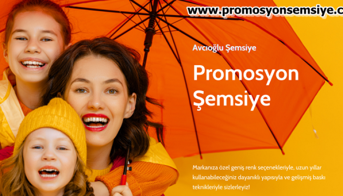Promosyon Şemsiyeler: Markanızı Yağmurdan Koruyun ve Görünürlüğünüzü Artırın